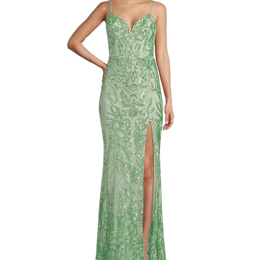 Green prom dress